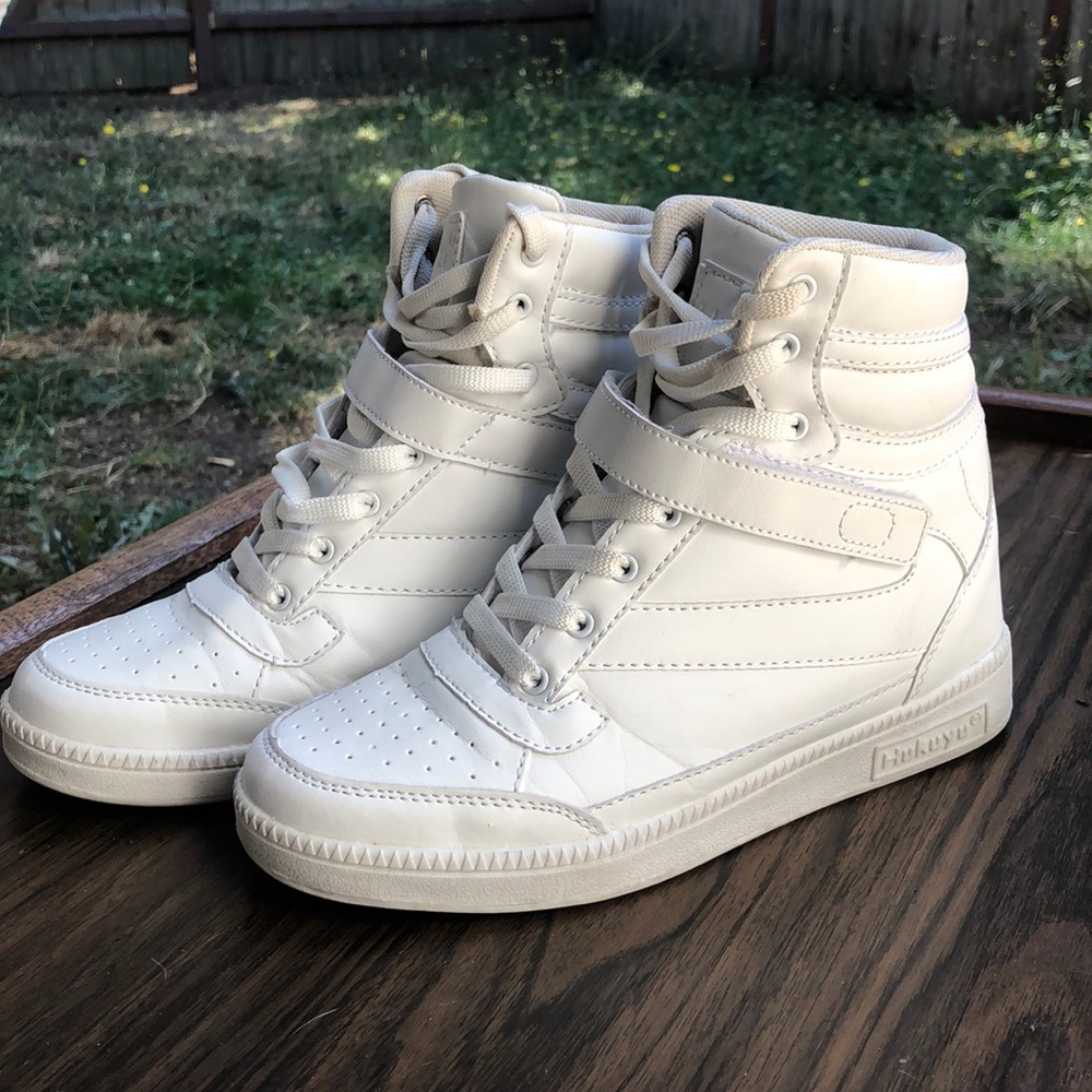 White Hightop Sneakers